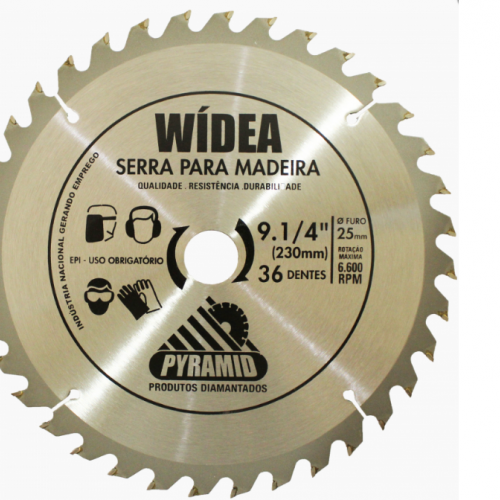 Serra Circular WIDEA 9.1/4 - 230 X 25 - P...