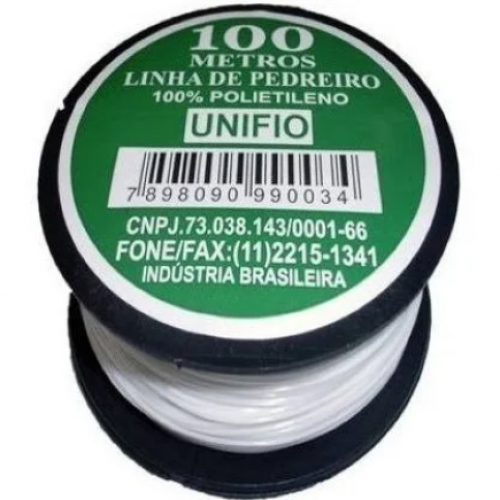 Linha Para Pedreiro 1 Fio Unifio 100mts -...