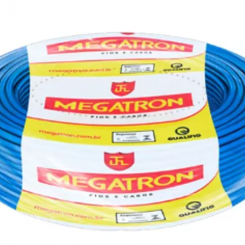 Cabo Flexível Azul 10mm x 750V - MEGATRON