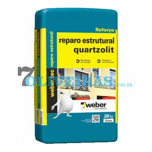 Reparo Estrutural 20Kg - Quartzolit