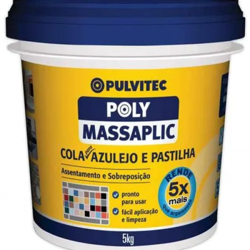 Cola P/ Azulejo e Pastilha Poly Massaplic...