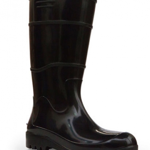 Bota de PVC Cano Longo Cor: Preta CA: 391...