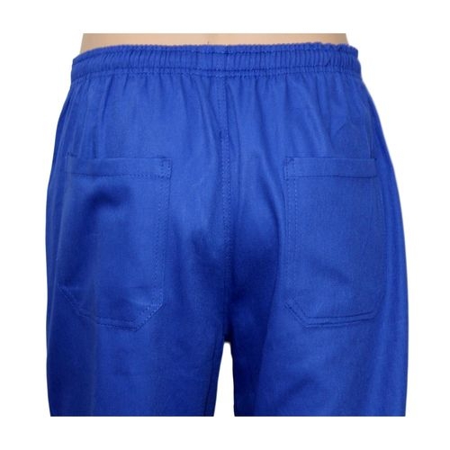 Calça em Brim Elastico Total Azul C/ Bols...