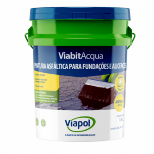 Pintura Asfaltica Viabit Acqua 18L  V0311...