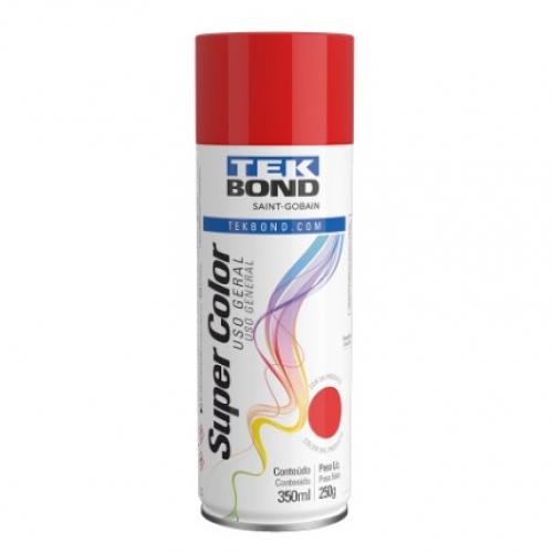 Tinta Spray Uso Geral - Vermelho - 350ml ...