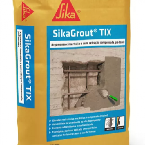 Sika Grout Tix - Cinza 25 kg - SIKA