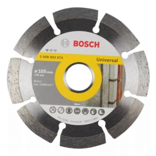 Disco Diamantado Segmentado STANDARD - BOSCH