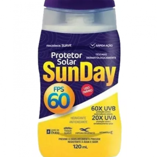 Protetor Solar 60 X UVB/ 20 X UVA FPS-60 ...