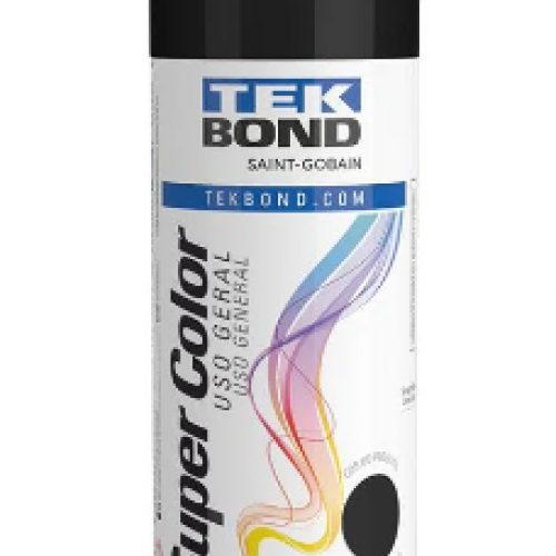 Tinta Spray Alta Temperatura - Preto Bril...