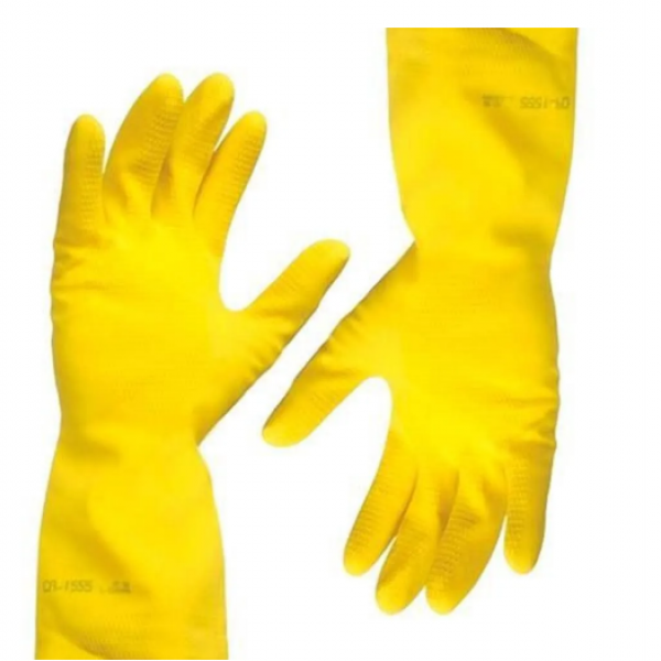 Luva Multiuso LATEX LIGHT - Amarelo - CA:...