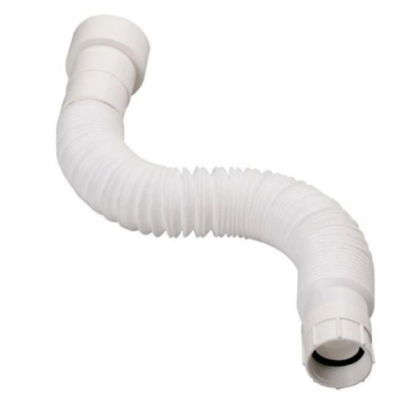 Sifão Sanfonado PVC Universal Cor: Branco...