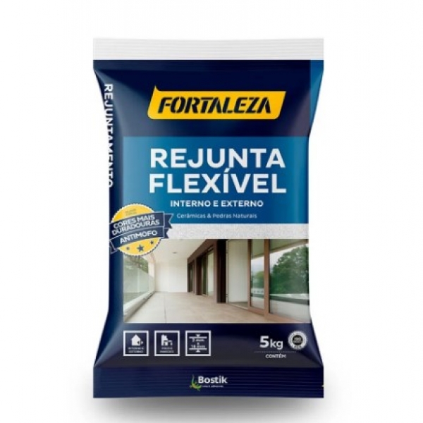 Rejunte Flexível Interno e Externo 5kg  -...