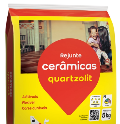 Rejunte Flexivel Preto Grafite 5KG - QUAR...