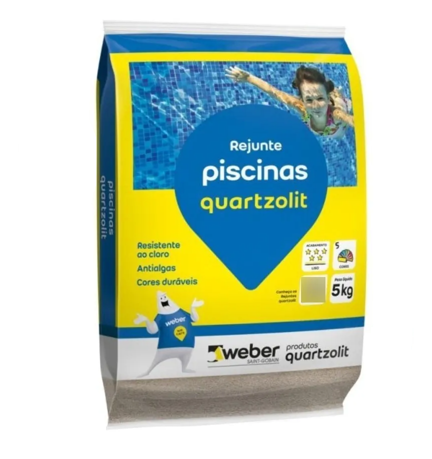 Rejunte Piscinas Azul Cobalto 5KG - QUART...