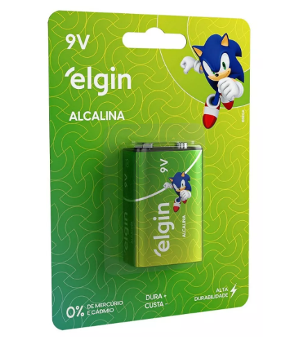 Bateria 9v Alcalina REF: 82294 - ELGIN