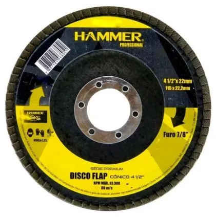 Disco Flap 4.1/2 X 7/8 Hammer